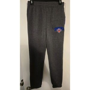 NBA New York Knicks Sweatpants Joggers Youth Large Drawstring NWT Spellout